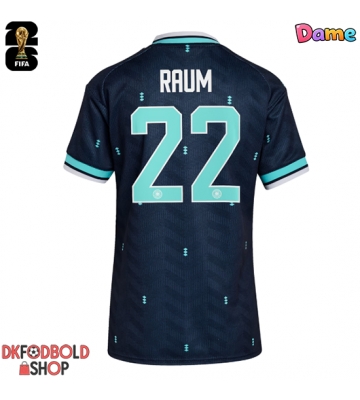 Tyskland David Raum #22 Udebanetrøje Dame VM 2026 Kort ærmer